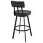 Blue River Benjamin 30" Swivel Bar Stool in Black, , large