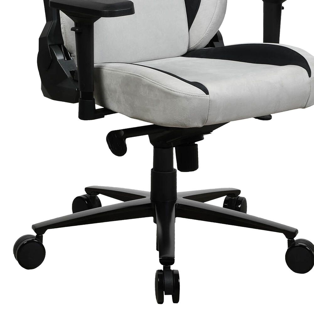 Arozzi Vernazza Supersoft Fabric Gaming Chair in Light Gray, , large