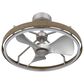 Cal Lighting Arroyo Ceiling Fan Light in Brushed Steel, , large