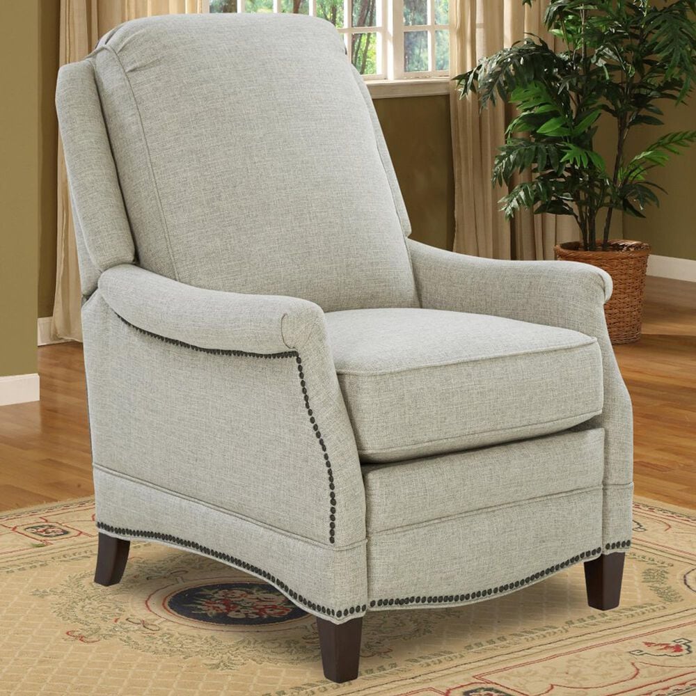Barcalounger Ashebrooke Push Back Recliner in Linen Gray, , large