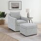 Coaster Winter Swivel Chair in Grey, , large