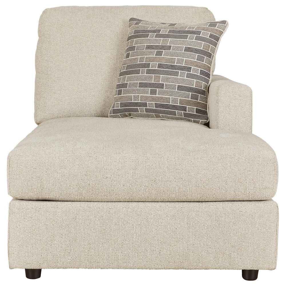 Ashley Edenfield 3-Piece Right Facing Sectional with Chaise in Linen, , large