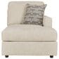 Ashley Edenfield 3-Piece Right Facing Sectional with Chaise in Linen, , large