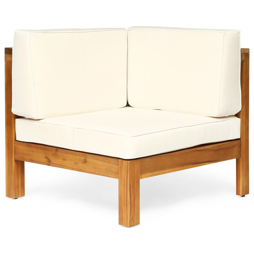 Noble House Brava 5-Piece Conversation Set in Beige, , large