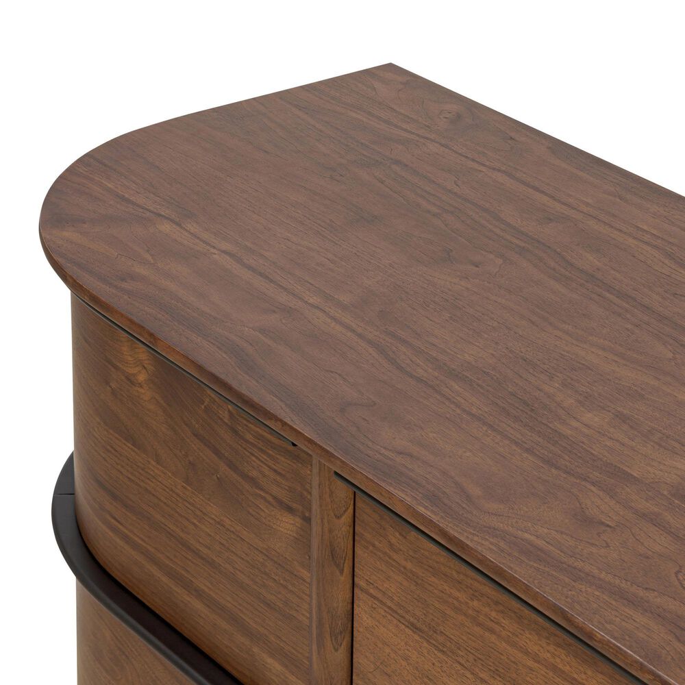 Four Hands Theo 6 Drawer Dresser Only in Dark Brown Walnut, , large