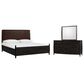 Urban Home Koko 3-Piece Queen Upholstered Bedroom Set in Minx, , large