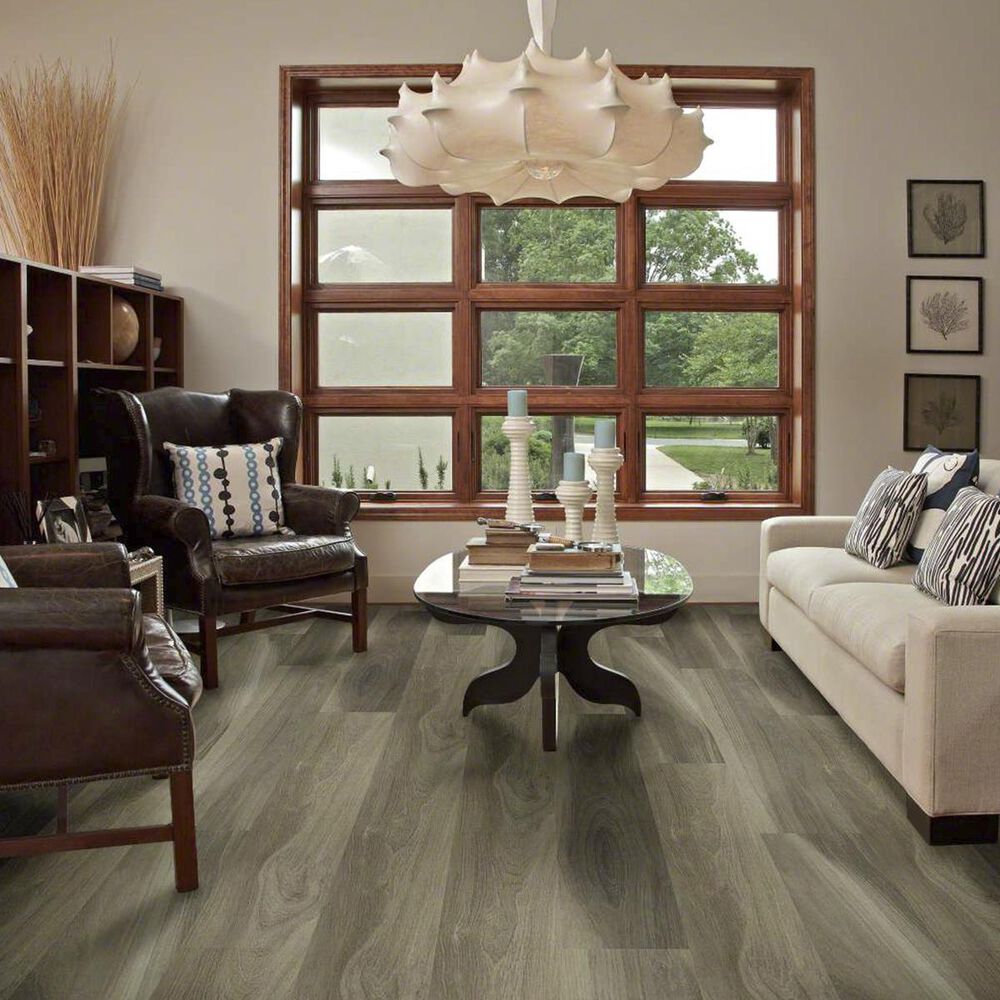 Shaw Cathedral Oak Chestnut 9&quot; x 59&quot; Luxury Vinyl Tile, , large