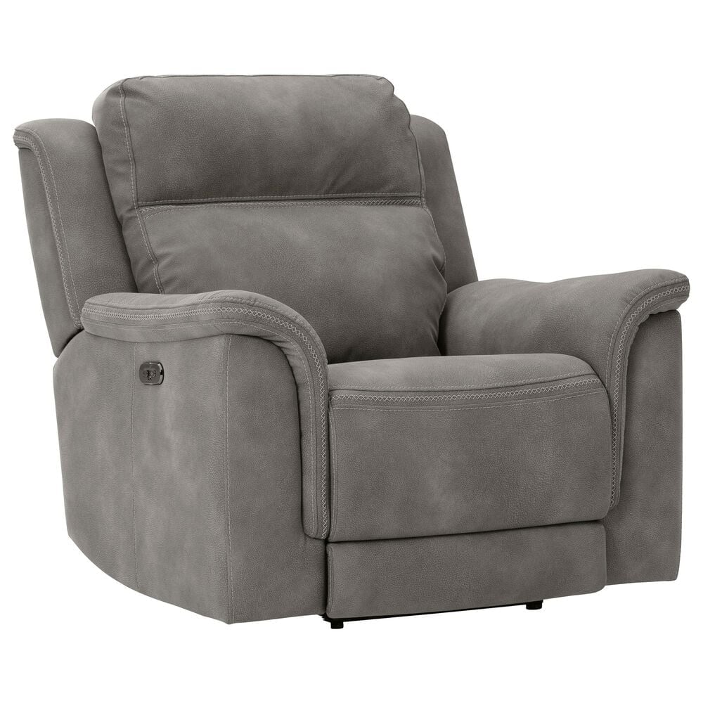Signature Design by Ashley Next-Gen DuraPella Power Recliner with Power Headrest in Slate, , large