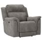 Signature Design by Ashley Next-Gen DuraPella Power Recliner with Power Headrest in Slate, , large