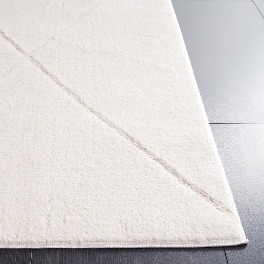 Safavieh Melody Geometric 2&#39;2&quot; x 8&#39; Ivory and Beige Runner, , large