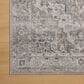 Amber Lewis x Loloi Josie 5" x 7"6" Silver and Natural Area Rug, , large