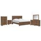 Ashley Broachmyn 5 Piece King Bedroom Set in Warm Auburn, , large