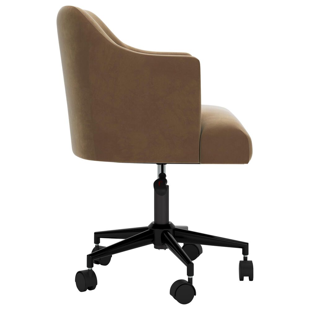 Ashley Austanny Home Office Desk Chair in Warm Brown, , large