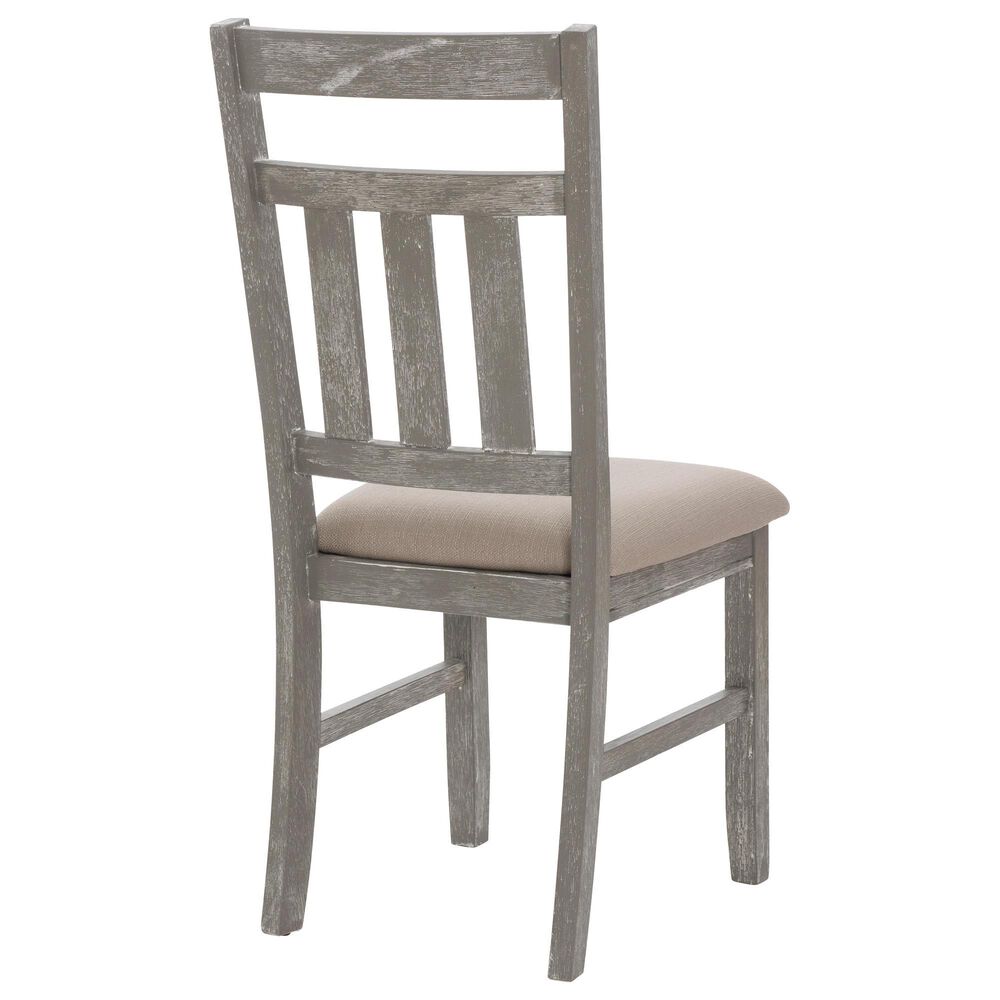 Linon Home Decor Turino Side Chair in Weathered Grey, , large