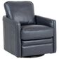 Italiano Furniture Turner Swivel Glider Chair in Blue, , large