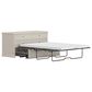 Richlands Furniture Soren 4-Drawer Dresser with Queen Convertible Bed in Whitewash, , large