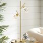 37B Dodson 2-Lite LED Table Lamp in Polished Brass, , large