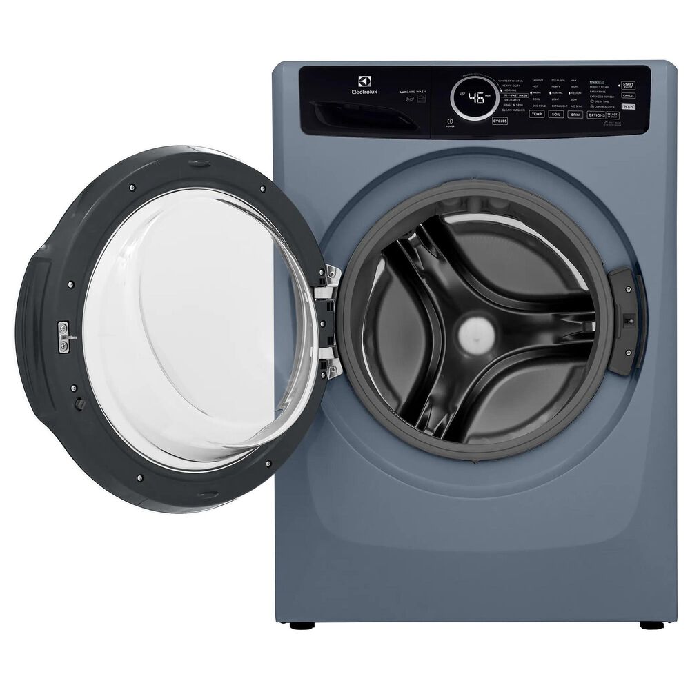 Electrolux 400 Series 4.5 Cu. Ft. Front Load Washer and 8 Cu. Ft. Gas Dryer Laundry Pair in Denim Blue, , large