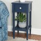 Linon Home Decor Seaboard End Table in Navy, , large