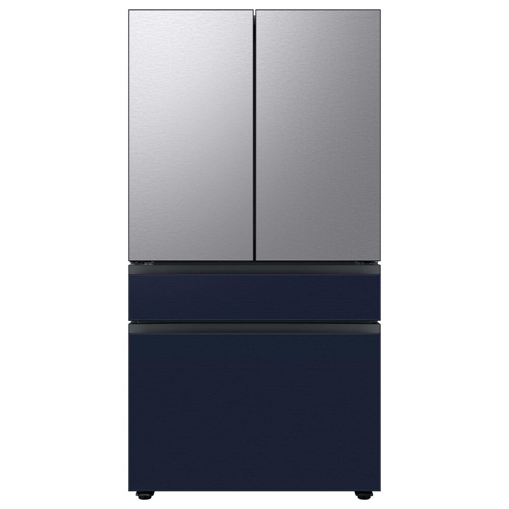 Samsung Bespoke Bespoke 4-Door French Door Refrigerator Top Panel in Stainless Steel, , large