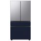 Samsung Bespoke Bespoke 4-Door French Door Refrigerator Top Panel in Stainless Steel, , large