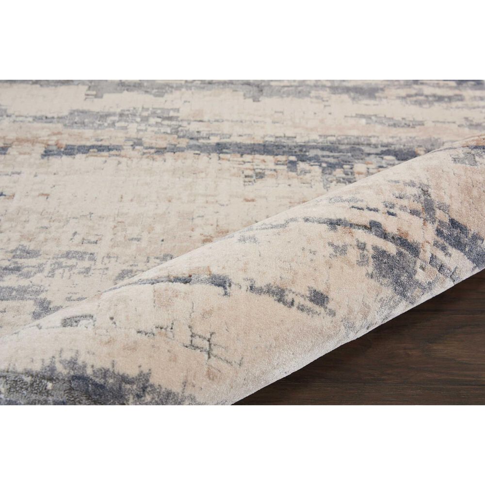 Nourison Rustic Textures RUS04 9&#39;3&quot; x 12&#39;9&quot; Beige and Grey Area Rug, , large