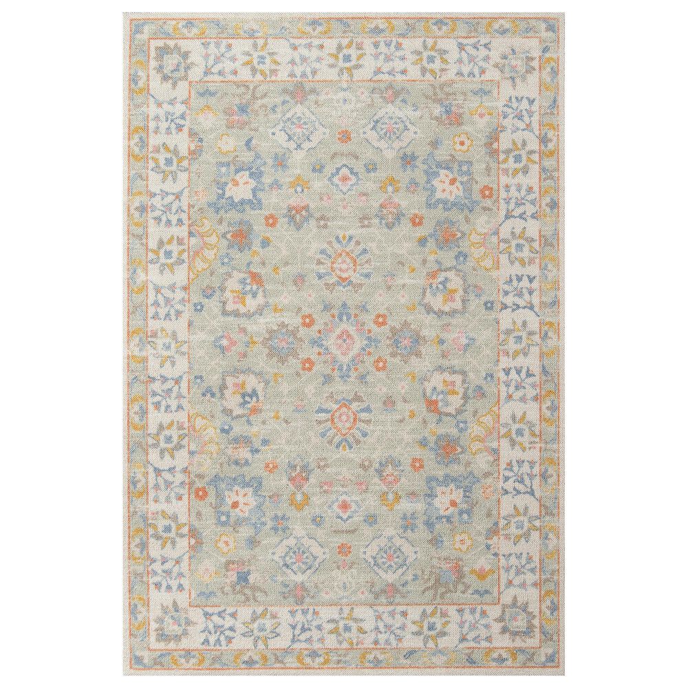 Momeni Anatolia ANA-08 3" x 5" Light Blue Area Rug, , large