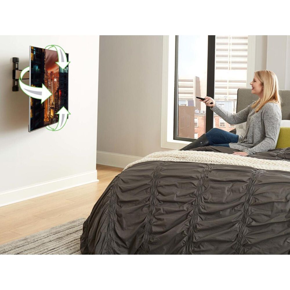 Sanus Premium Full-Motion Wall Mount for 32&quot; - 55&quot; TVs in Black, , large