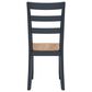Ashley Gesthaven Side Chair in Light Natural and Dark Slate Blue, , large