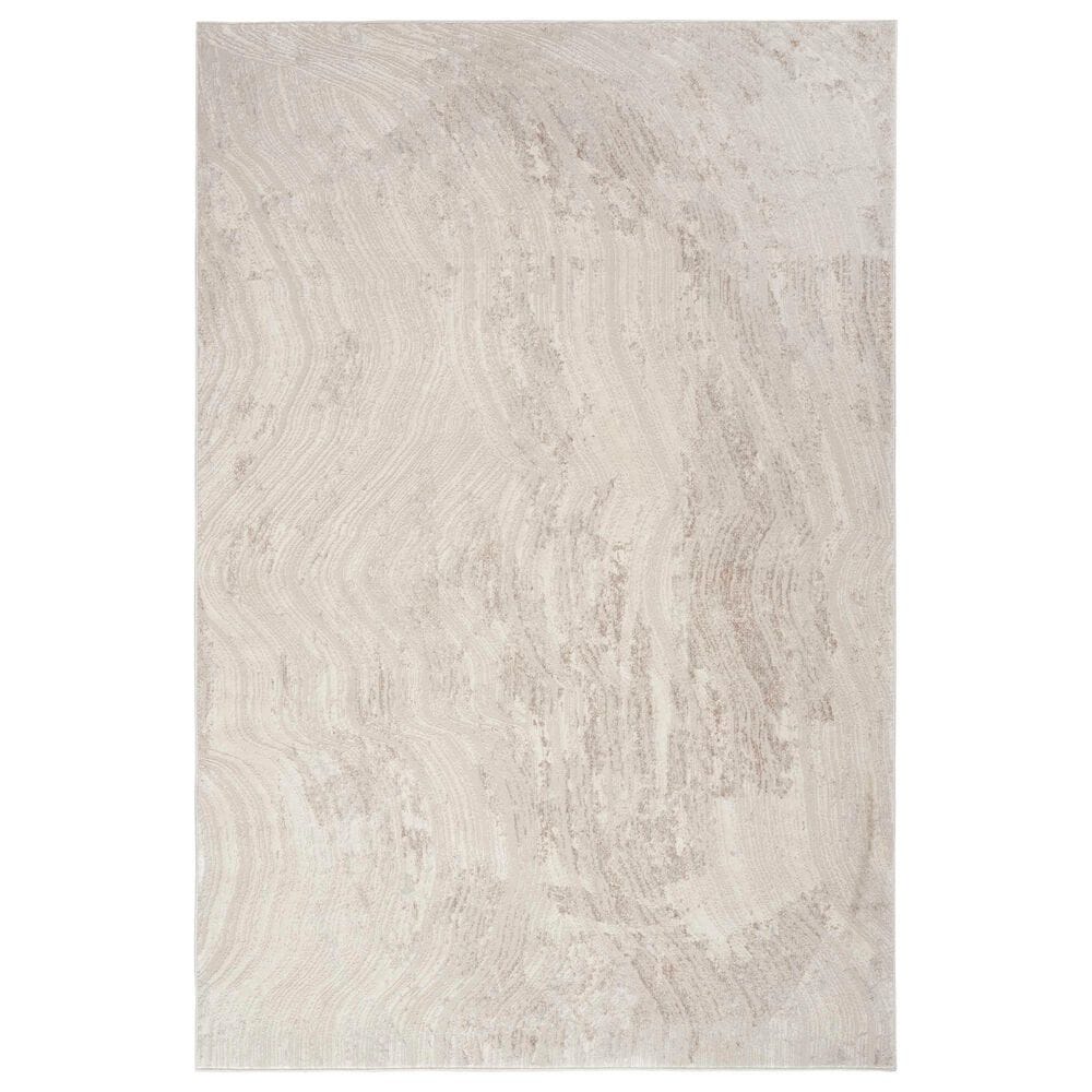 Nourison Irradiant 2"3" x 7"6" Silver Grey Runner, , large