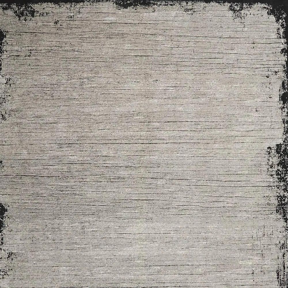Nourison Balian 5&#39;3&quot; x 7&#39;3&quot; Grey and Black Area Rug, , large
