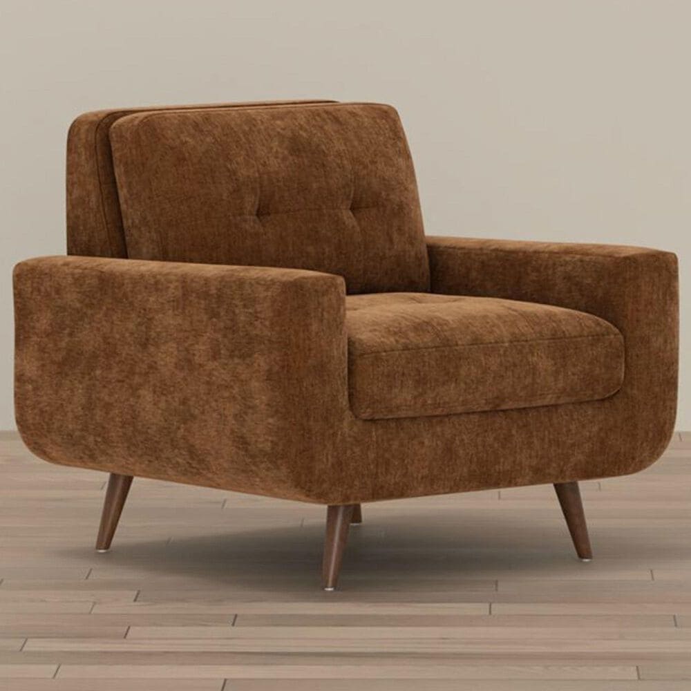 Emerald Home Furnishings Juliette Accent Chair in Rust, , large