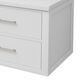 Lexora Home Castor 48" Single Bathroom Vanity in White with 2 cm White Cultured Marble Top and Rectangular Sink, , large