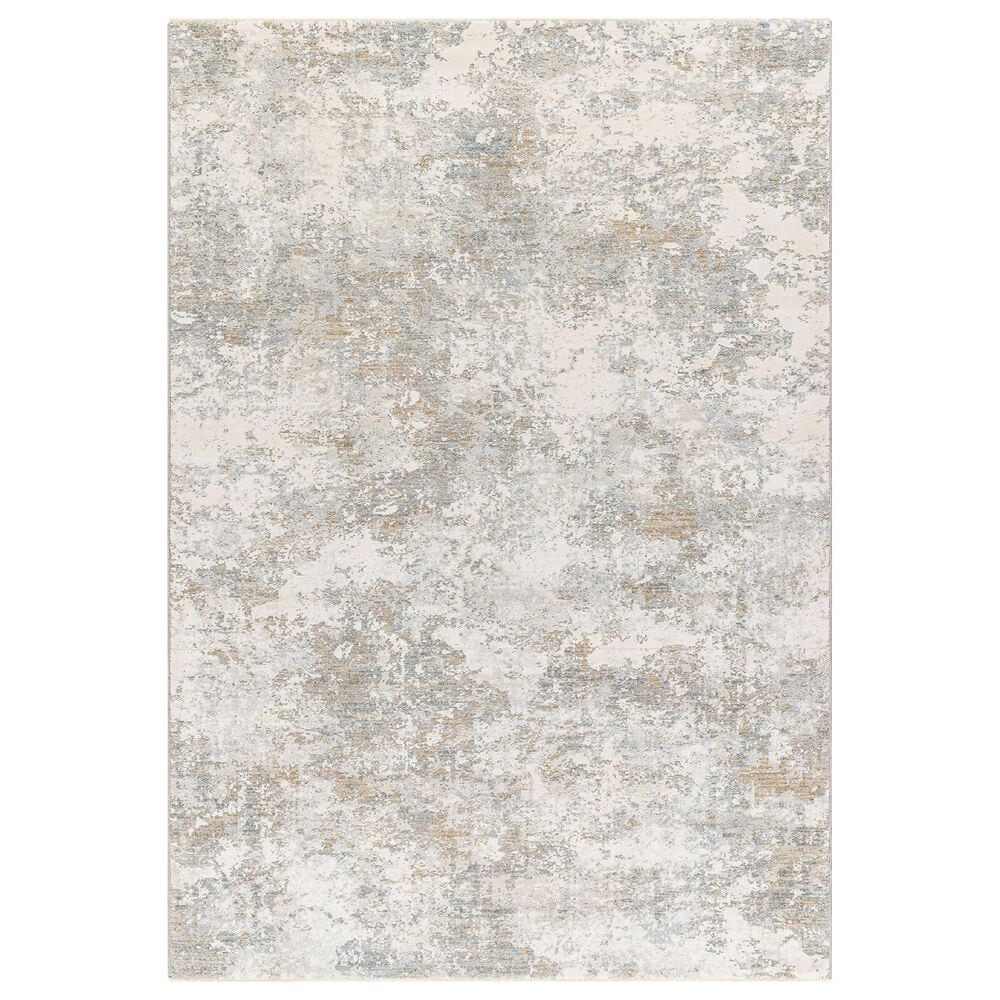 Surya Brunswick 7"10" x 10"2" Cream, Blue, Olive, Light Slate, Taupe and Seafoam Area Rug, , large