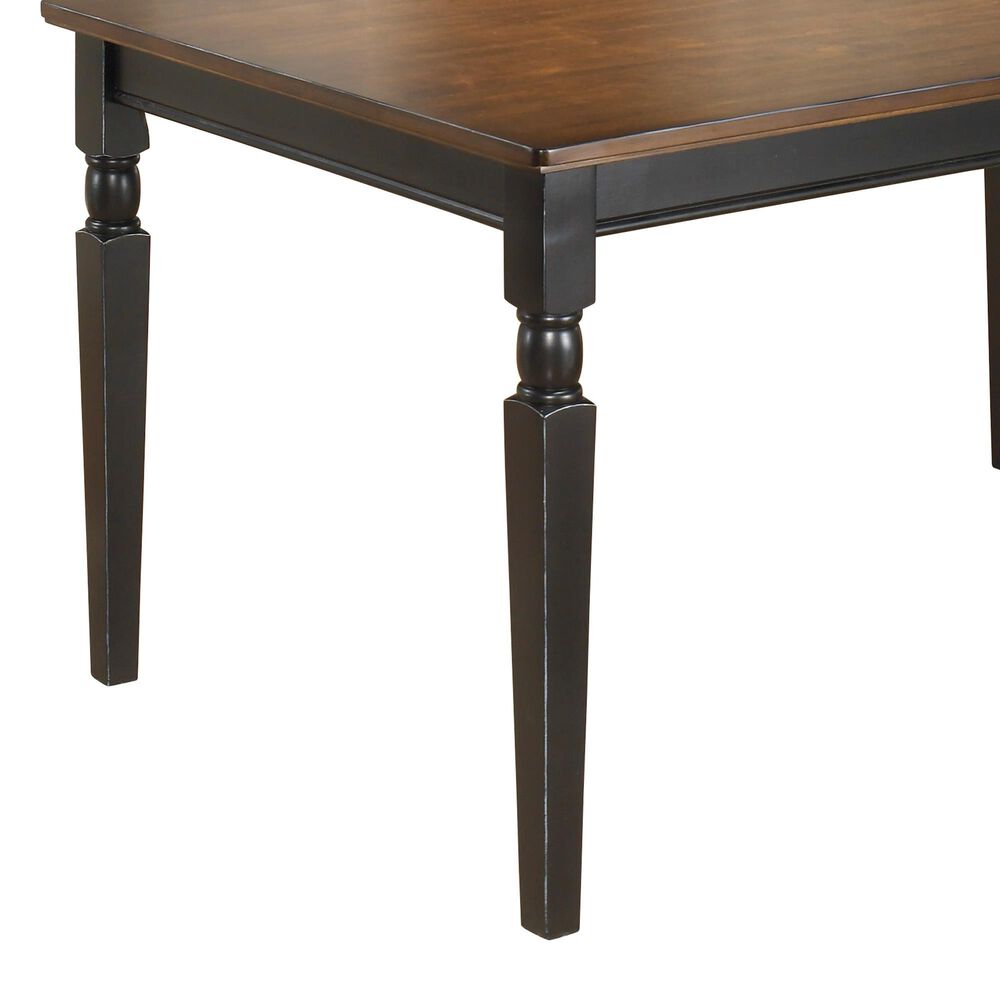 Ashley Owingsville 5-Piece Dining Set in Black and Brown, , large