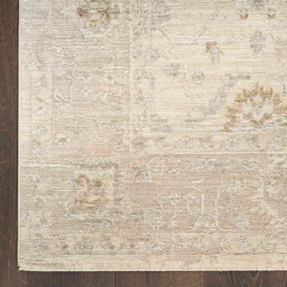 Nourison Moonlit MLI01 Ivory and Grey 9' x 12' Area Rug, , large