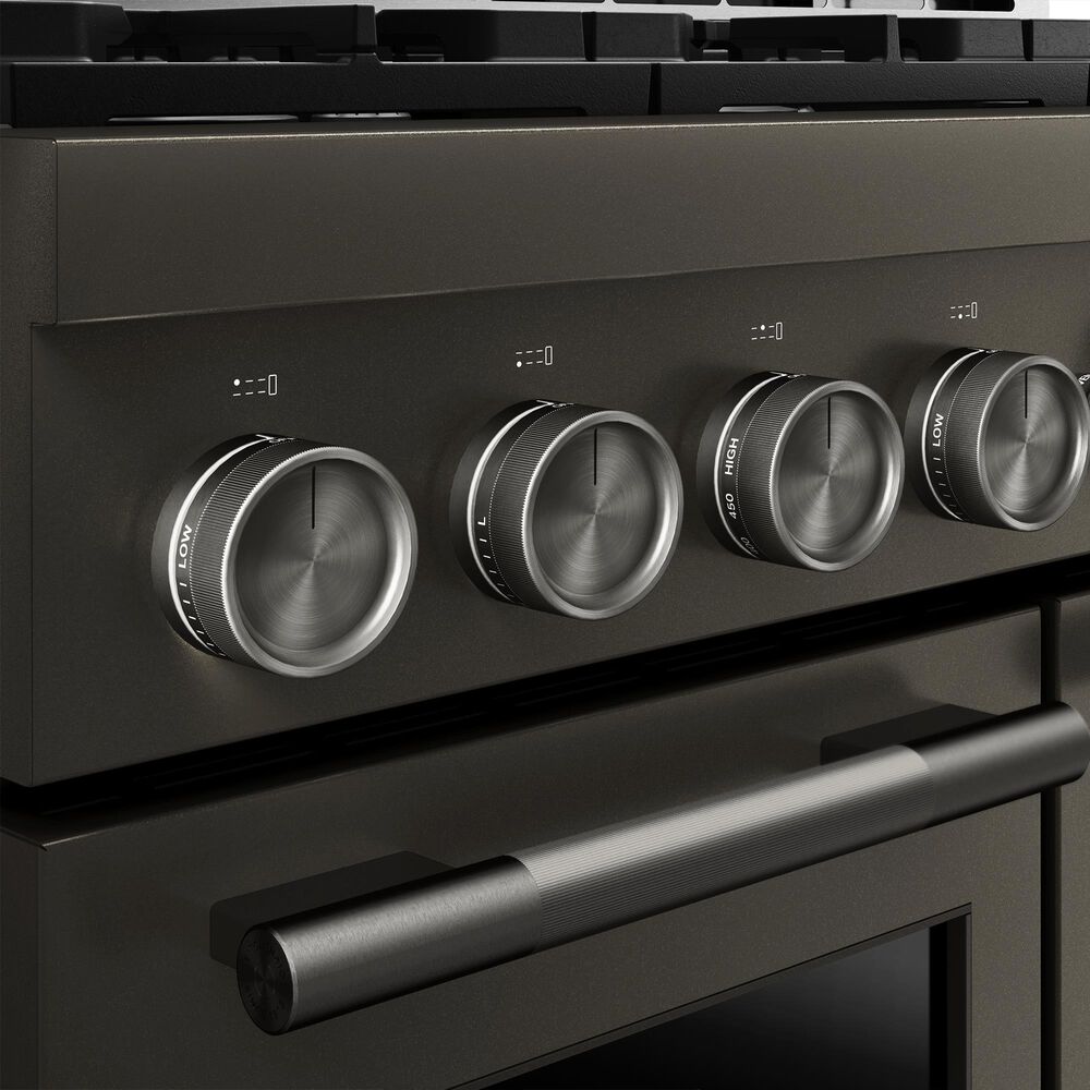 Whirlpool 6.3 Cu. Ft. Freestanding Gas Range with 6 Sealed Burners in Black Ore, , large