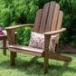 Linon Home Decor Adirondack Patio Chair in Acorn, , large