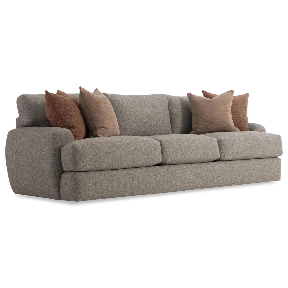 Bernhardt Cameron Stationary Sofa in Beige and Tan, , large