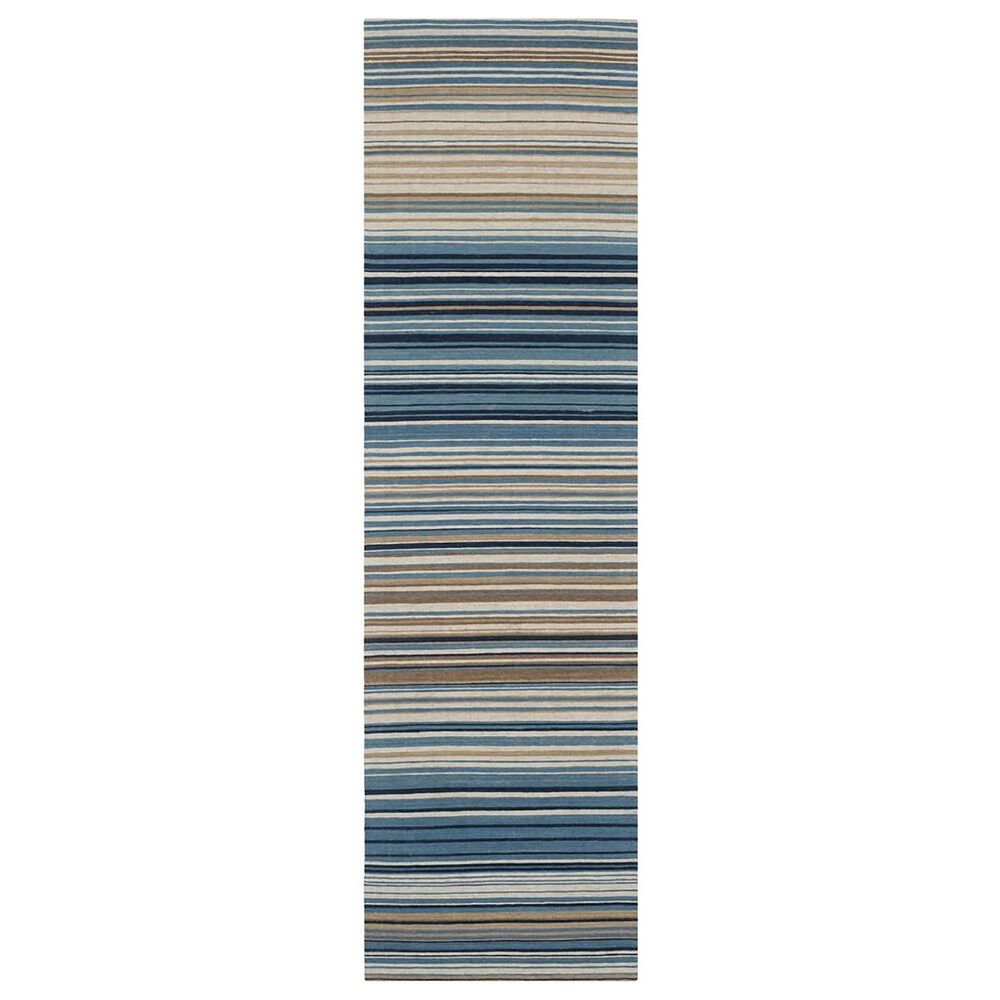 Safavieh Marbella 2"3" x 10" Blue and Multicolor Runner, , large
