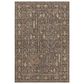 Dalyn Rug Company Hatay HY5 5" x 7"6" Brown Area Rug, , large