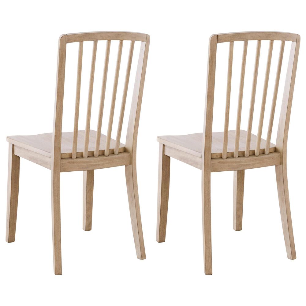 Ashley Gleanville Dining Chair in Light Brown &#40;Set of 2&#41;, , large