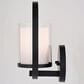 Vaxcel Princeton 1-Light Wall Sconce in Black, , large