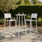 Zuo Modern Kayu Patio Barstool in White, , large