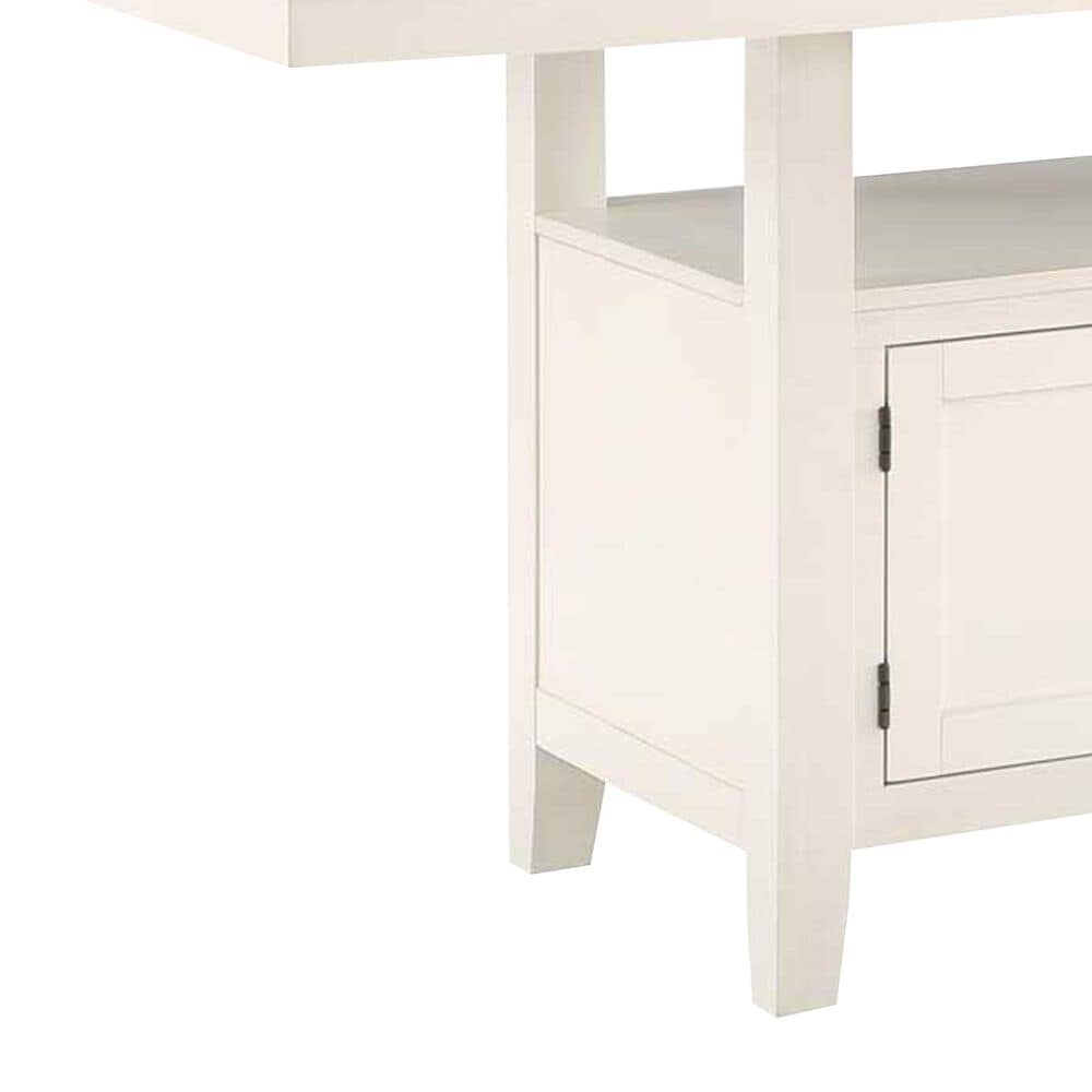 Steve Silver Hyland 6-Piece Counter Height Dining Set in Milk and Honey, , large
