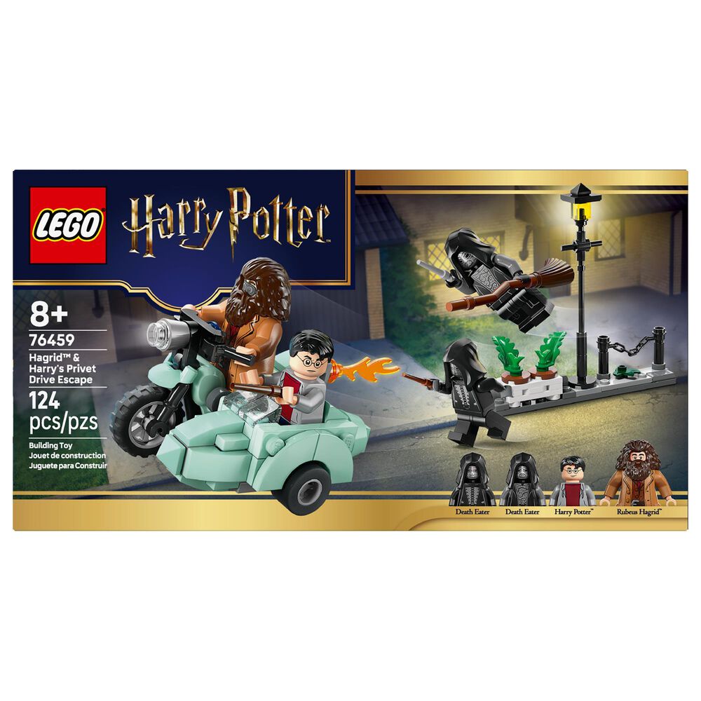 LEGO Harry Potter Hagrid and Harry's Privet Drive Escape Building Set, , large