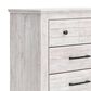 Ashley Makidern 5 Drawer Chest in Whitewash, , large