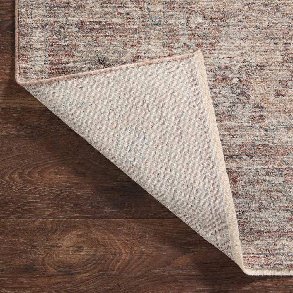 Magnolia Home Millie 2&#39;3&quot; x 3&#39;10&quot; Brick and Fog Area Rug, , large