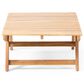 Hearth and Haven Sedona Rectangular Patio Coffee Table in Teak, , large