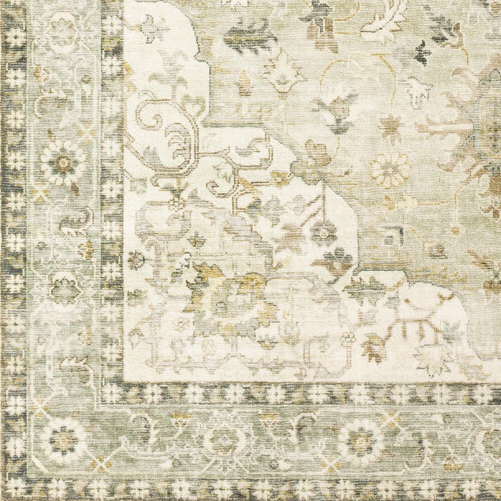 Surya Erin 2&#39; x 3&#39; Cream, Sage, Gray, Tan and Khaki Area Rug, , large